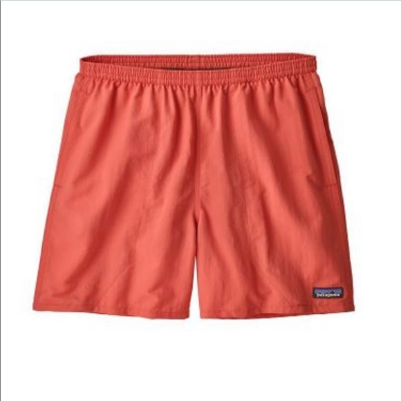 Patagonia Other - New Patagonia 4”1/2 coral swim shorts